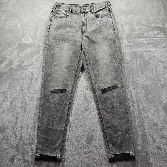 American Eagle Outfitters Gray Straight Leg Jeans - Picture 1 of 13
